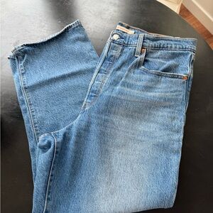 Women’s Ribcage Straight Ankle Levi's Size 33